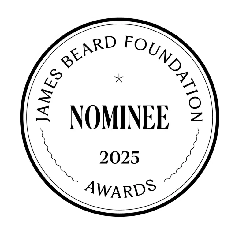 James Beard Foundation 2025 nominee logo